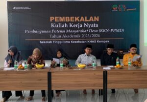 Pembekalan Mahasiswa Kuliah Kerja Nyata Pengembangan Potensi Masyarakat Desa (KKN-PPMD)